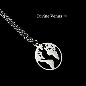 World Traveler Necklace • Stainless Steel Jewelry